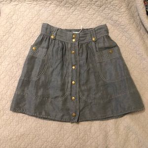 Kimichi blue high waist skirt